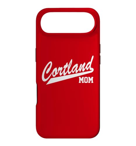 SUNY Cortland Mom Red Dragons Script Mother's �X�}�z�P�[�X iPhone Air �p