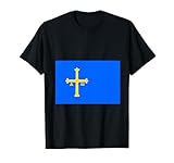 Bandera de Asturias España Camiseta