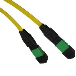 30M 9/125 Standard Mtp Fiber Patch Cable Key-Up To Key-Down