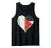 Bandiera palestinese irlandese cuore Canotta