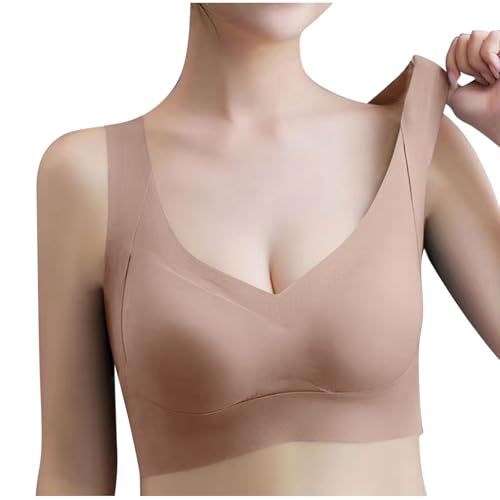 Seamless Cami Tank Workout Athletic Bralettes for Women Spaghetti Strap Tops Bralettes Lingeries Panties Women