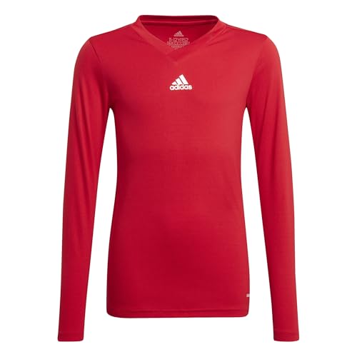 adidas Garçon Team Base Youth Shirt, team power red, 13-14 Years