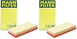 Mann Filter C 35 148 Air Filter (Pack of 2)