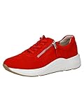 Absatztyp: Keilabsatz CAPRICE Damen Sneaker 9-9-23715-26 524 rot H-Weite Größe: 41 EU