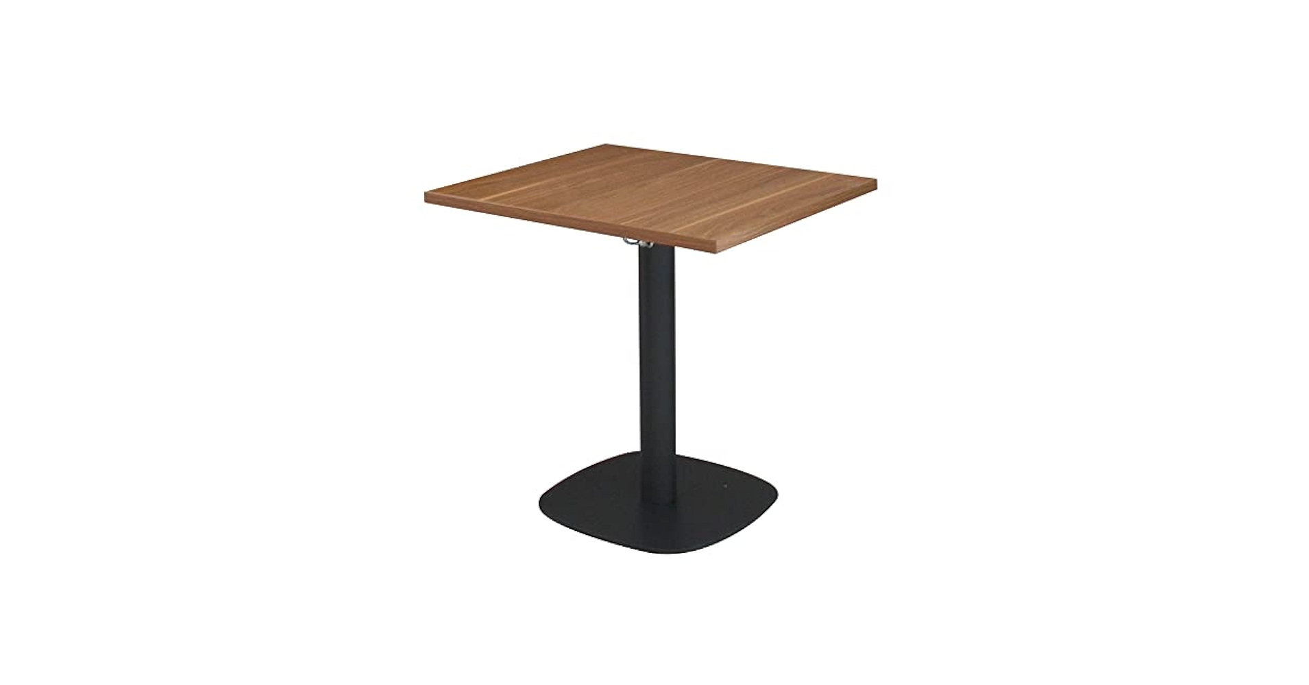 カフェテーブル 600×600×H700 角ベース スチール脚 Amazon｜業務用 カフェテーブル 600×600×H700 角ベース スチール