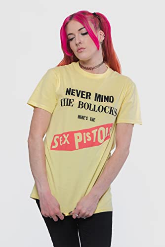 T-Shirt Nmtb Original Album jaune vetement unisexe en coton style retro