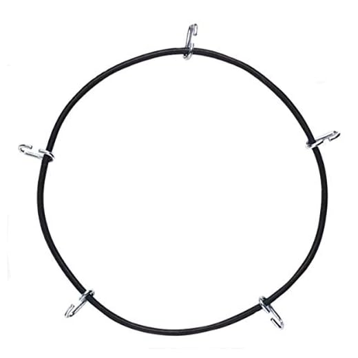 SCC QG20074 Quik Grip Light Truck Traction Chain Rubber Tightener - Set of 2 , Black