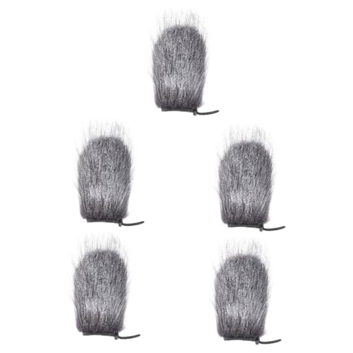 Bonnette microphone anti-vent en mousse réutilisable au design élégant pour filtre épuré
