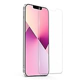 HyperGear HD Tempered Glass Screen Protector Compatible for iPhone 13/13 Pro [2-pack] Built-in...