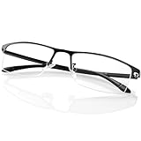 [Bedtime] ブルーライトカット メガネ パソコン用メガネ 超軽量 PCメガネ おしゃれ 紫外線カット眼鏡 男女兼用 眼鏡 度なし メンズ/レディース眼鏡 透明レンズ 有害光線カット 輻射防止 視力保護 ブラック