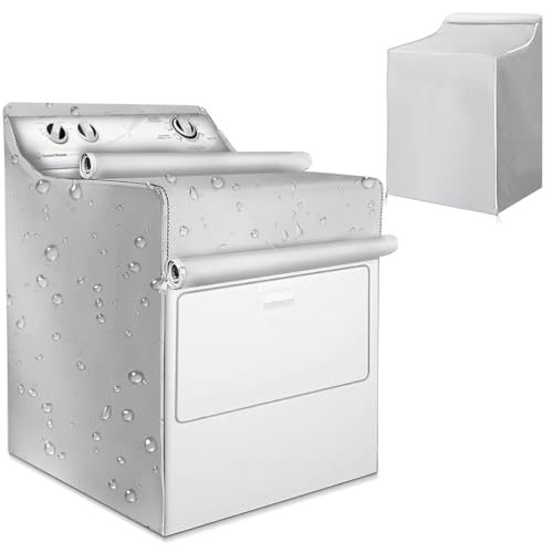 Listado de lavadoras y secadoras de ropa - 5 favoritos. 50 SYCYKA Funda para Lavadora, Funda para Secadora con Cremallera, Protector Impermeable Anti-UV y Resistente al Polvo, Cubre Lavadora Exterior Para Baño, Cocina, Lavandería,...