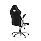 hjh OFFICE 621891 Chefsessel Game Sport Kunstleder Schwarz Gaming Stuhl Bürostuhl, Armlehnen klappbar