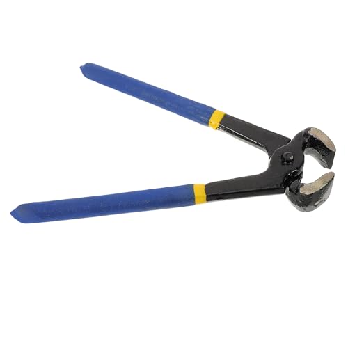 ELEOUTI Tijeras para Pezuñas de Ganado y Caballos 20 CM Recortador Portátil Metálico Multiusos para Cortar y Reparar Cascos de Vaca y Oveja Herramienta Segura para Herrador Profesional