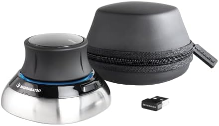 3Dconnexion 3DX-700066 Spacemouse Wireless (With Carry Case And Universal Receiver)