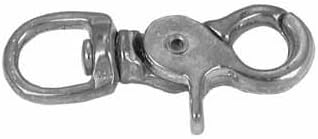 Chain .50in. Swivel Round Eye Trigger Snap