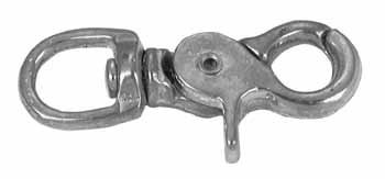 Chain .50in. Swivel Round Eye Trigger Snap