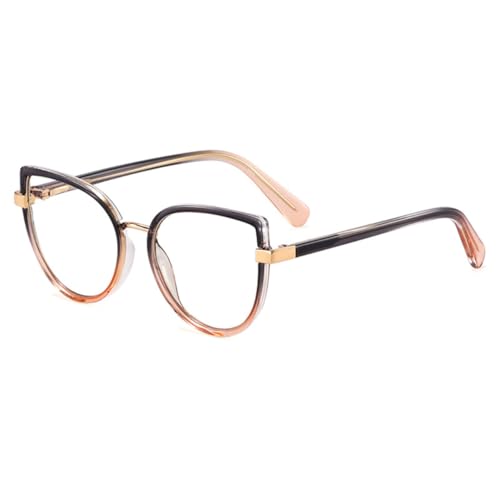 Charnière à ressort flexible sur ces lunettes de vue tendance à dégradé de couleurs