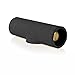 Leviton 16A25-UE 16 Series Taper Nose Cam-Type Adapter, Multi-Way Connector, Double Male, 400 Amp Max, Black