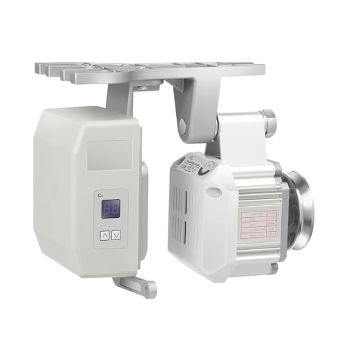 MELAQULY Motor de máquina de coser, 550 W, máquina de coser industrial, 200-3500 rpm, motor servo sin escobillas, adecuado para máquinas de coser y dispositivos mecánicos