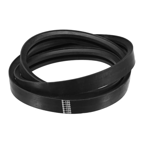 Courroie trapézoïdale de 261,6 cm uxcell, caoutchouc industriel haute résistance B