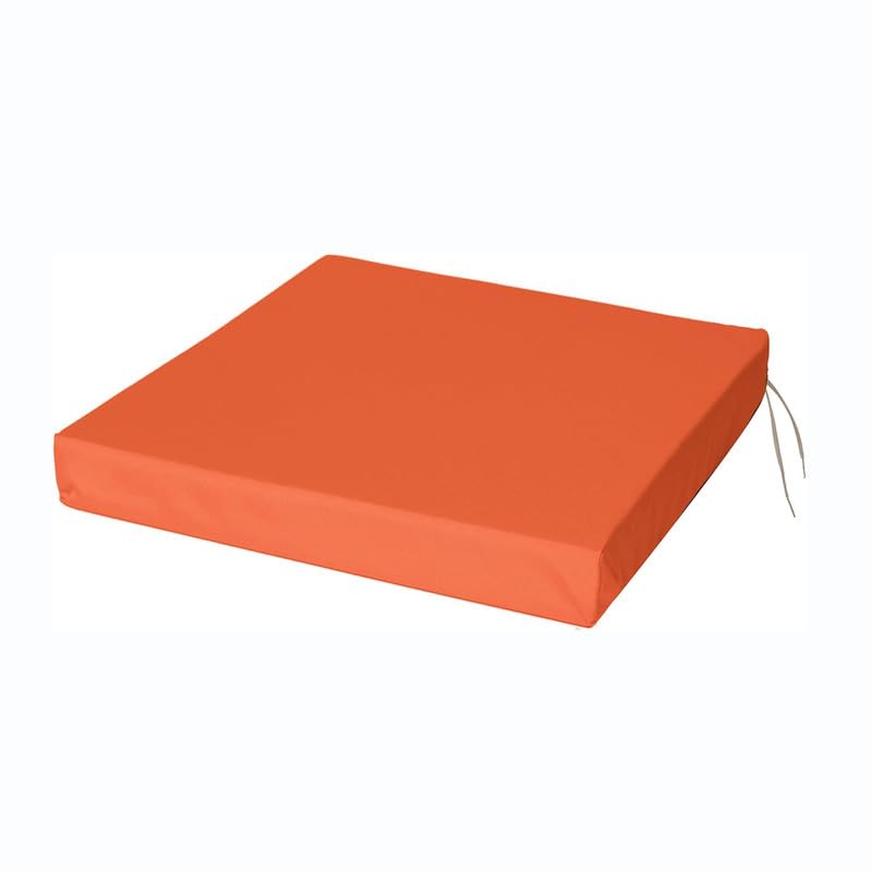 Coussin de chaise 36x36 cm déhoussable épais imperméable pour extérieur