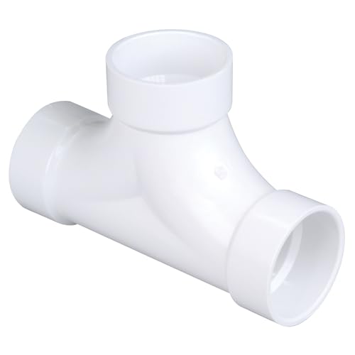 Image of NIBCO Fig No 4811-C, 4 in. PVC DWV Cleanout Tee Hub x Hub, Solvent Weld