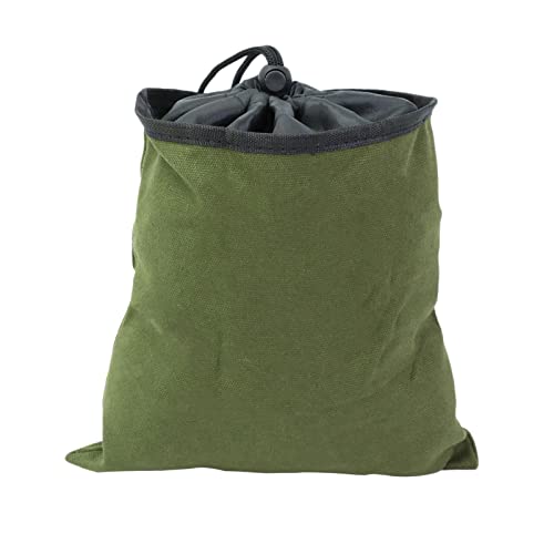 Newmind Foraging Pouch Hide & Drink Hiking Gathering Gardening Tool Waist Bag Forest Bushcraft Forage Haversack Pack - Green