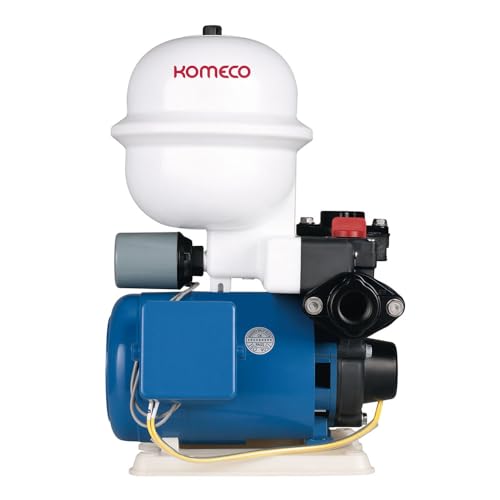 Komeco Pressurizador TP 820 - Bomba D'água com Maior Vazão e Pressão, Acionamento Automático e Protetor Térmico