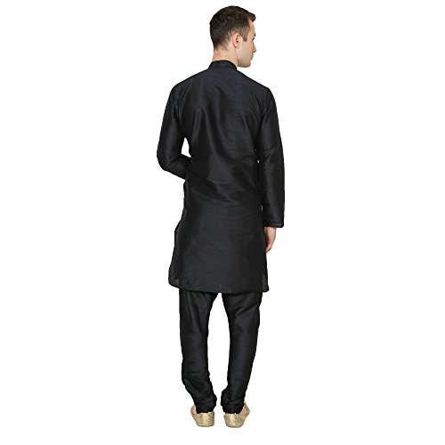 Image of Royal Kurta Men's Cotton Silk Plain Solid Long Only Kurta