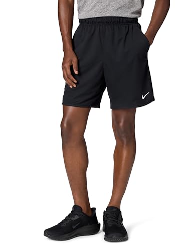 NIKE FB4196-010 M NK DF Totality Knit 7IN UL Pants Hombre Black/Black/Iron Grey/White Tamaño M