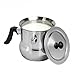 QUTHZZHY Milchtopf Induktion, Milchtopf Doppelwandig, Milchtopf Edelstahl mit Deckel, Wasserbad Simmertopf, Kochtopf mit Pfeife, Wassertopf Induktion, für Elektro Gas Induktion