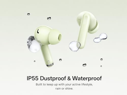 Image of Oppo Enco Air3 Pro Industry First Composite Bamboo Fiber,ANC,30H Playtime,Fast Charge Bluetooth Headset (White, True Wireless)