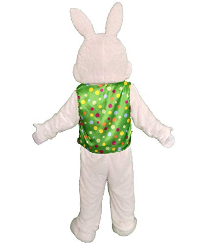 NQBRNG Funny Easter Bunny Bugs Rabbits Mascot Costume Adult Halloween Costume