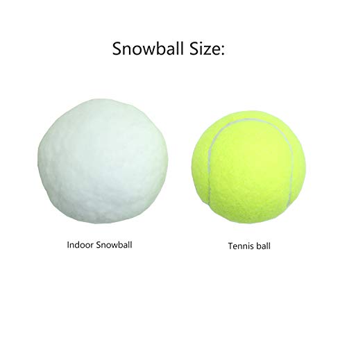 30 Pack Indoor Snowballs For Kids Snow Fight #TOP2
