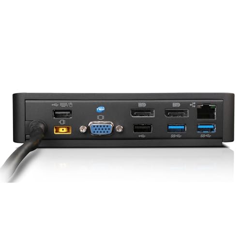Docking station 40A4 Lenovo SD20K40274 replicador de puertos reacondicionado 5