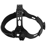 Agatige Welder Mask Headband, Welding Helmet Headgear Plastic Hollow Design Head Band Adjustable Built-in Headgear Replacement Welding Helmet Accessories for Welding Helmet 28x20x12cm, Black