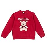 Chicco, Maglione Natale Bambino e Bambina, in Morbido Tricot di Cotone, Idee Regalo Natale, Abbigliamento Bambino e Bambina, Designed in Italy
