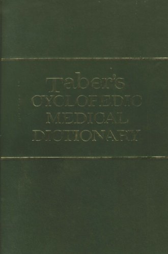 Taber's Cyclopedic medical dictionary. 0803683073 Book Cover