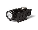 Tacticon BattleTorch V1 Flashlight Gun Light | Combat Veteran Owned Company | 400 Lumens | Pistols | Rifles | Magnetic Charging | Tactical Light with Strobe for Handgun | Pistol Light