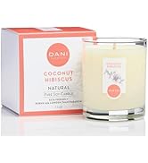 DANI Naturals Soy Candle - Coconut Hibiscus Scented -