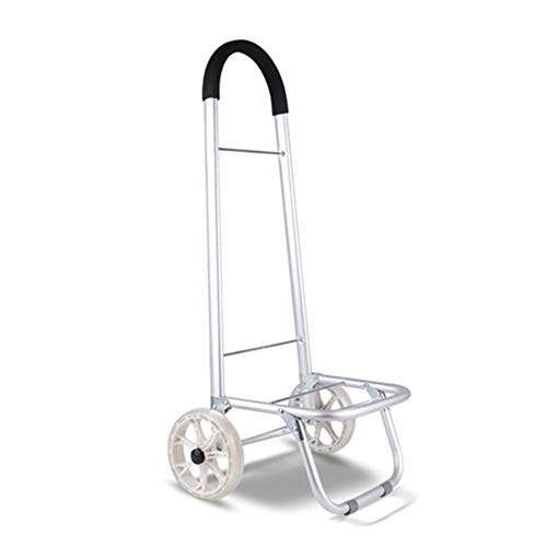 Alte Person Einkaufswagen ,Ladewagen Kleiner Einkaufswagen Zuhause Klappwagen Trolley Autoanhänger Alter Mann Kletterbau Trolley Tragbarer Einkaufswagen,Braun multifunktional – Bild 4