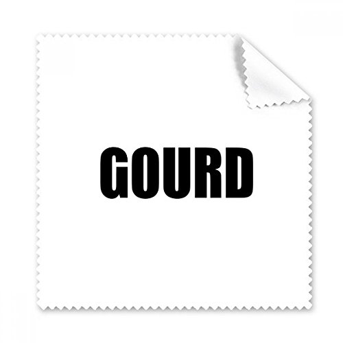 Cadeau original 5pcs verres en tissu nettoyant motif gourde et légume