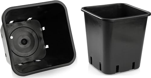 ✅ Forma quadrata per massima efficienza spaziale – La struttura ottimizza lo spazio disponibile, permettendo di affiancare i vasi senza sprechi: ideale per balconi, terrazzi e coltivazioni indoor compatte.