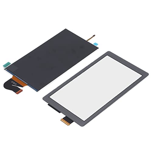 Tomantery Remplacement de L'écran LCD pour Lite. Pièces de Rechange Durables et de Haute qualité pour Lite, Installation Facile pour les Joueurs (Noir)