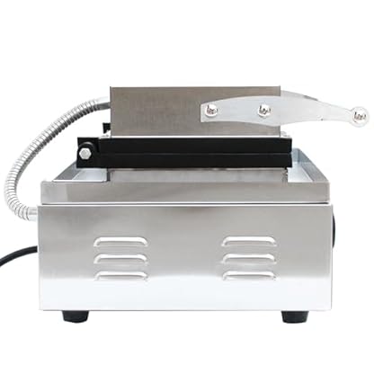 DAOHHFO Sandwichmaker, Kommerzielle Sandwich Maker 1500W Panini Presse Grill für Brot Toaster Sandwichtoaster mit Thermostat und Timer für Burger、Panini、Bäckereien、Restaurants – Bild 8