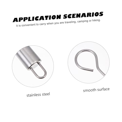 Kit complet pour grillades extérieures avec set outils barbecue acier inoxydable et sacoche portable
