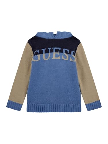 GUESS Boys' Long Sleeve Hooded Sweater - Main Image