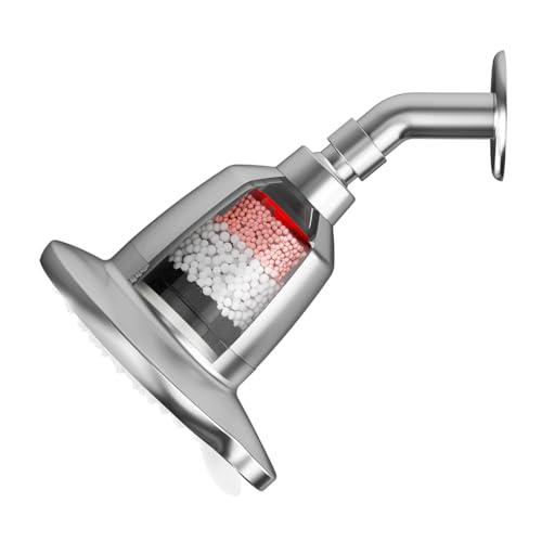 WaterScience CLEO Multi Flow Shower Filter for Bathroom | Hard Water Softener for Shower and Home | 3 Flow Modes | 50% Water Saving - CLEO-SFM-524