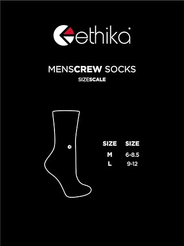 Ethika Men's Crew Sock | Icon Paisley2