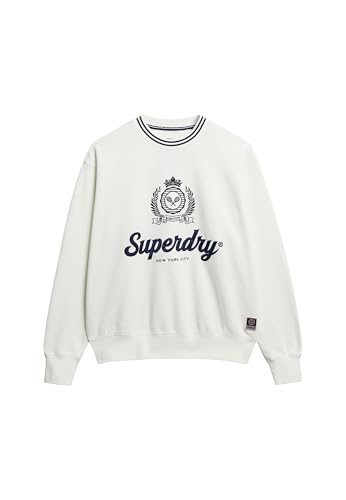Sweat shirt Superdry COUNTRY CLUB LOOSE CREW FR - vue 6